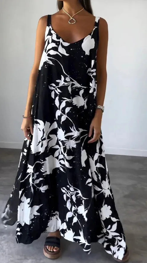 ALMA | TIMELESS FLOWY FLORAL DRESS
