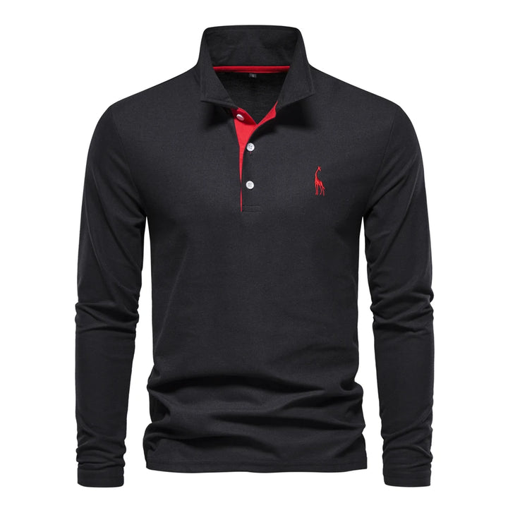 DARIO | MEN'S LONG-SLEEVE POLO