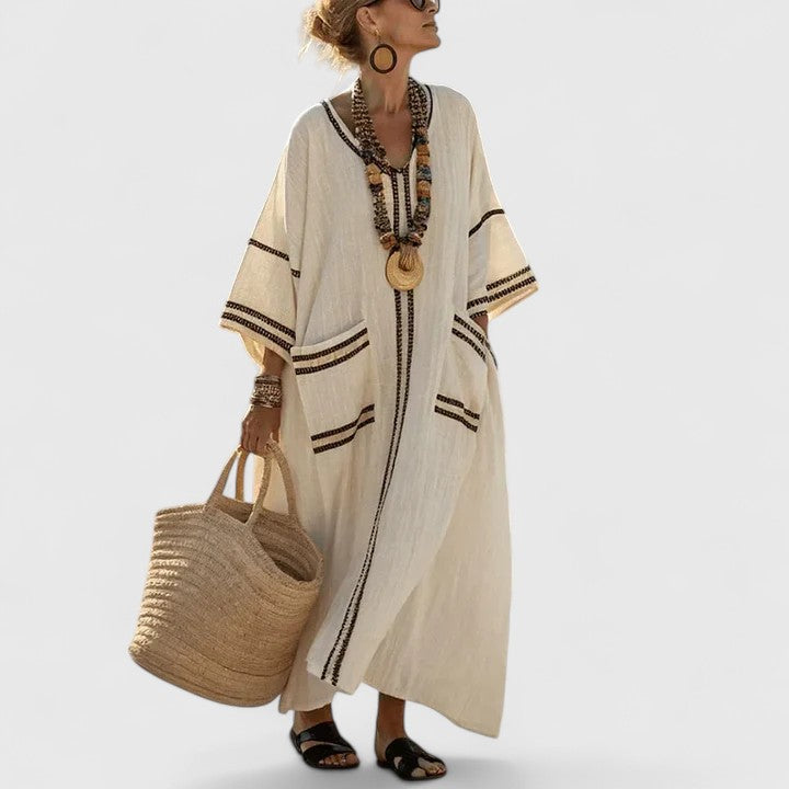 NAHLA | BOHEMIAN MAXI KAFTAN