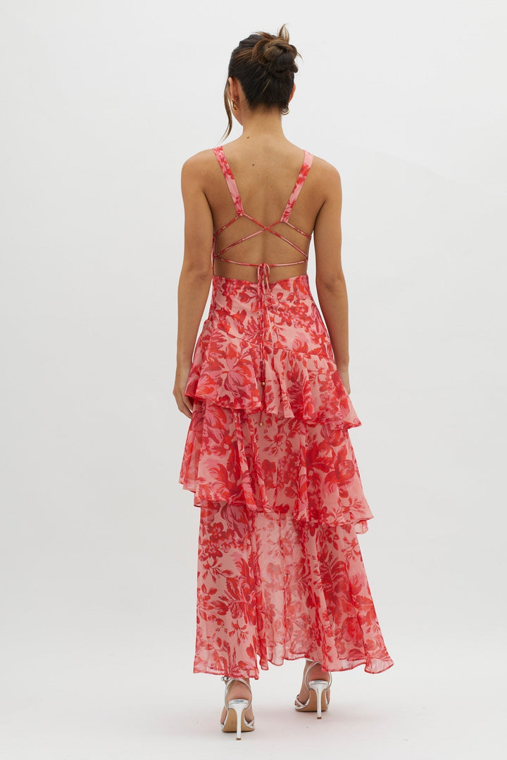 ISADORA | BLOOM TIERED MAXI DRESS
