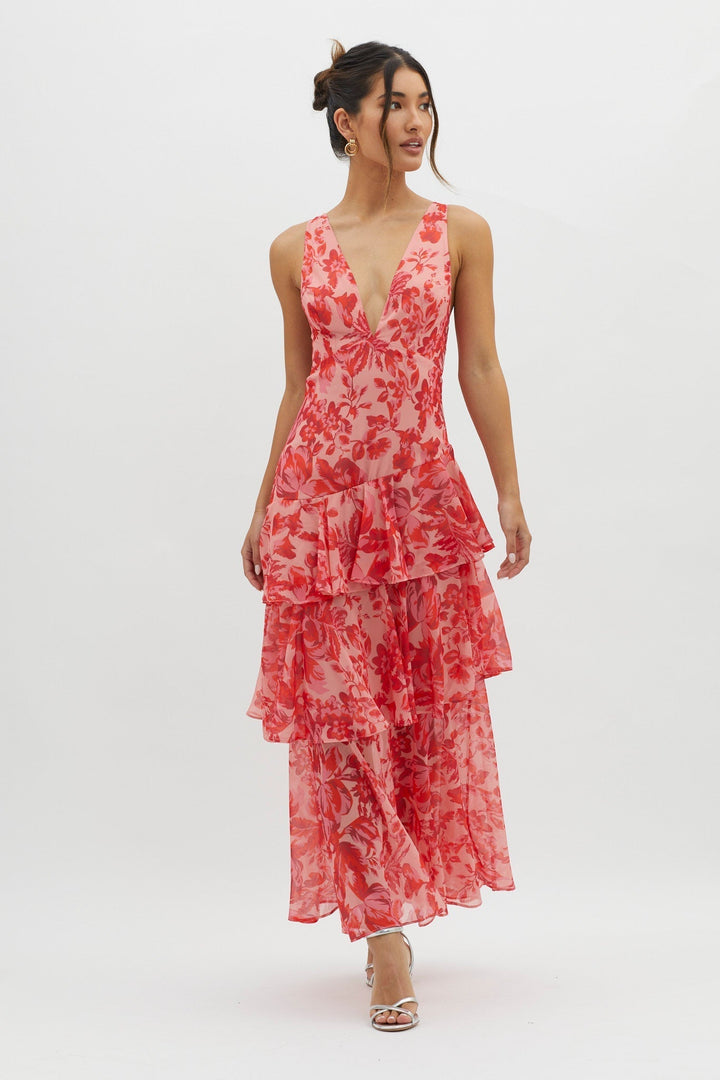 ISADORA | BLOOM TIERED MAXI DRESS