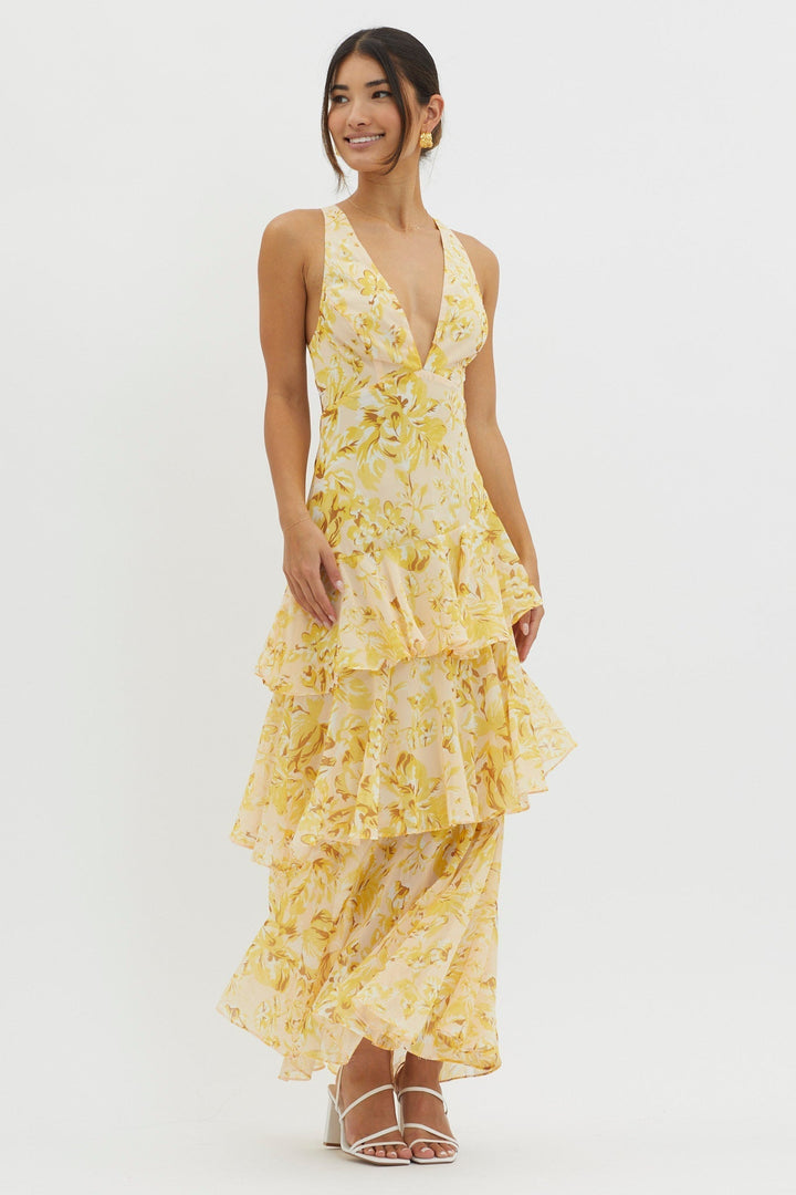 ISADORA | BLOOM TIERED MAXI DRESS