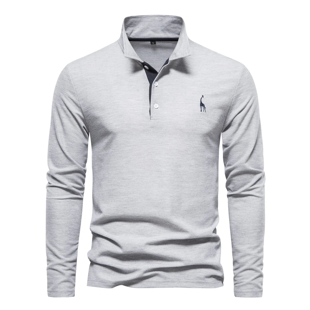 DARIO | MEN'S LONG-SLEEVE POLO