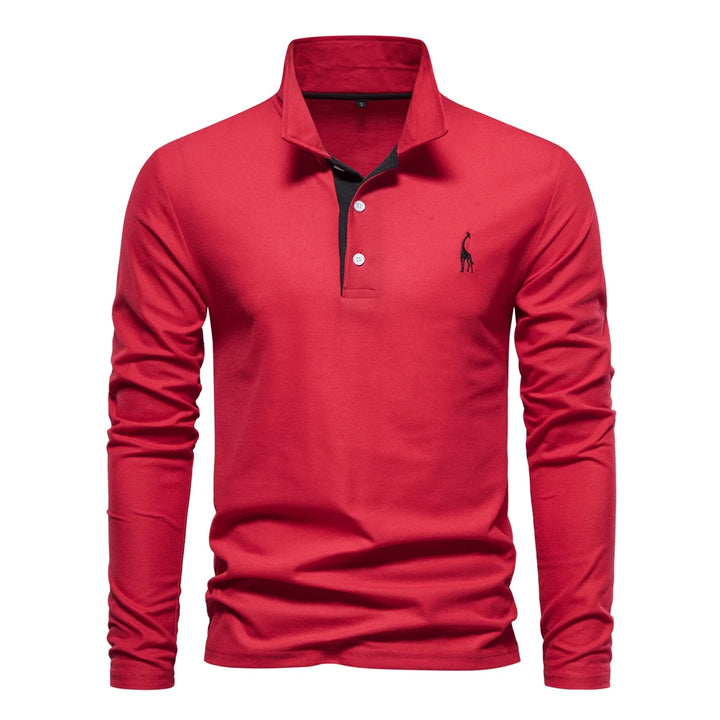 DARIO | MEN'S LONG-SLEEVE POLO