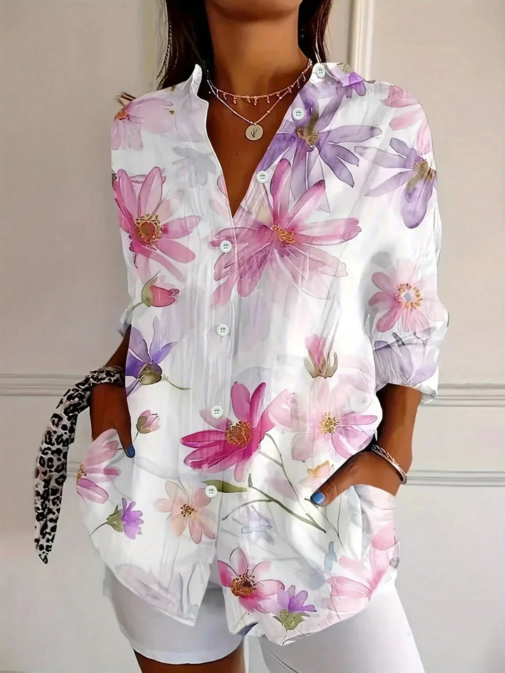 ELARA | COLOURFUL BLOUSE WITH PLAYFUL PRINT