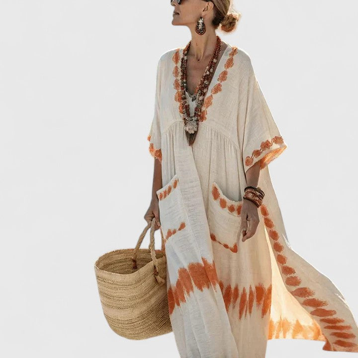 NAHLA | BOHEMIAN MAXI KAFTAN
