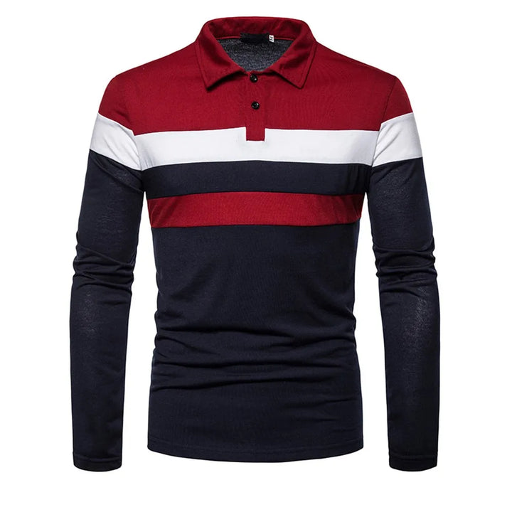 LESTER | MEN'S LONG-SLEEVE POLO
