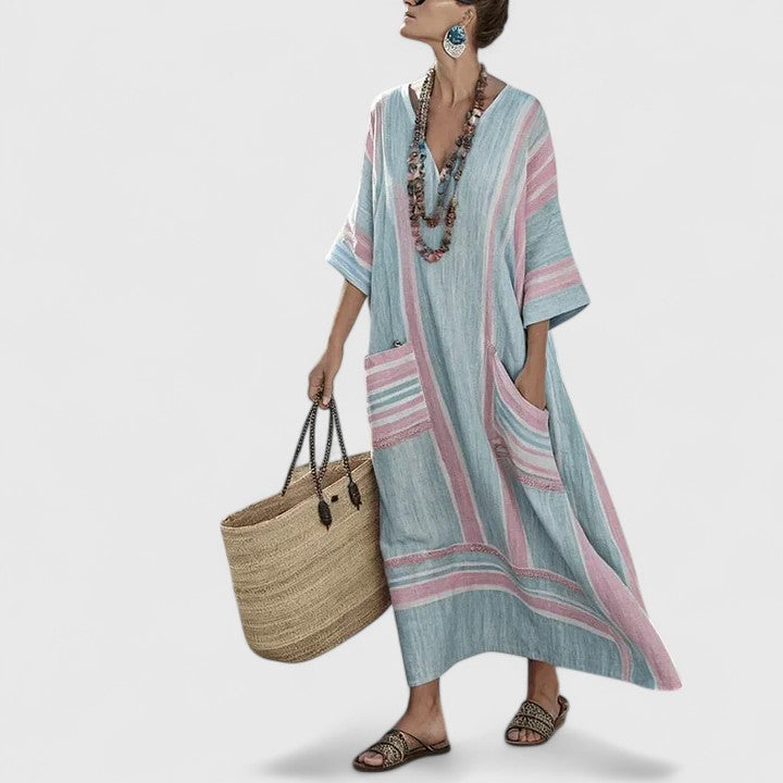 NAHLA | BOHEMIAN MAXI KAFTAN