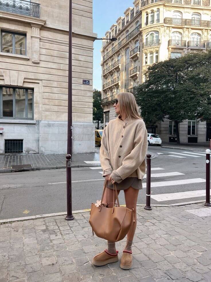 ELVINA | RUCHED SIDE STRUCTURED TOTE BAG