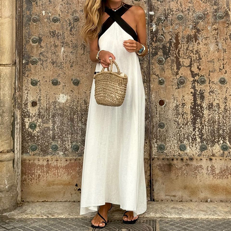 MELODIE | CROSS-OVER MAXI DRESS
