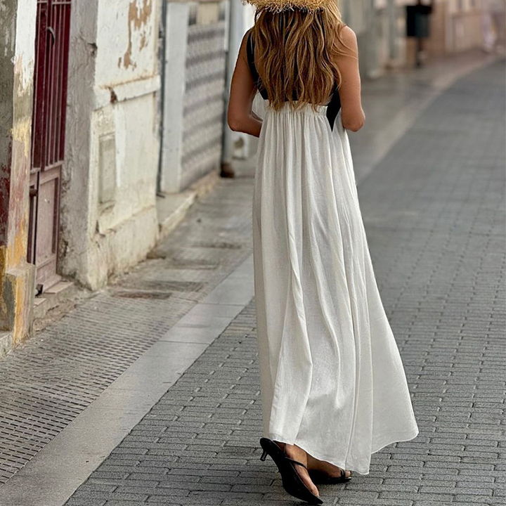 MELODIE | CROSS-OVER MAXI DRESS