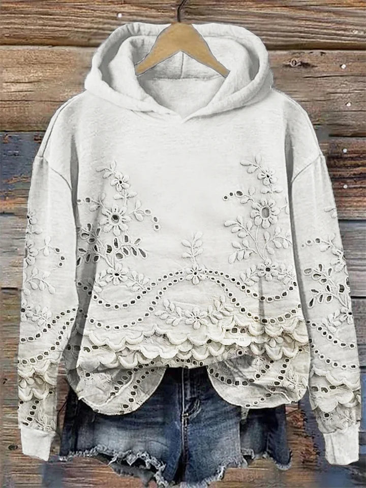 SASCHA | CASUAL HOODIE WITH PRINT