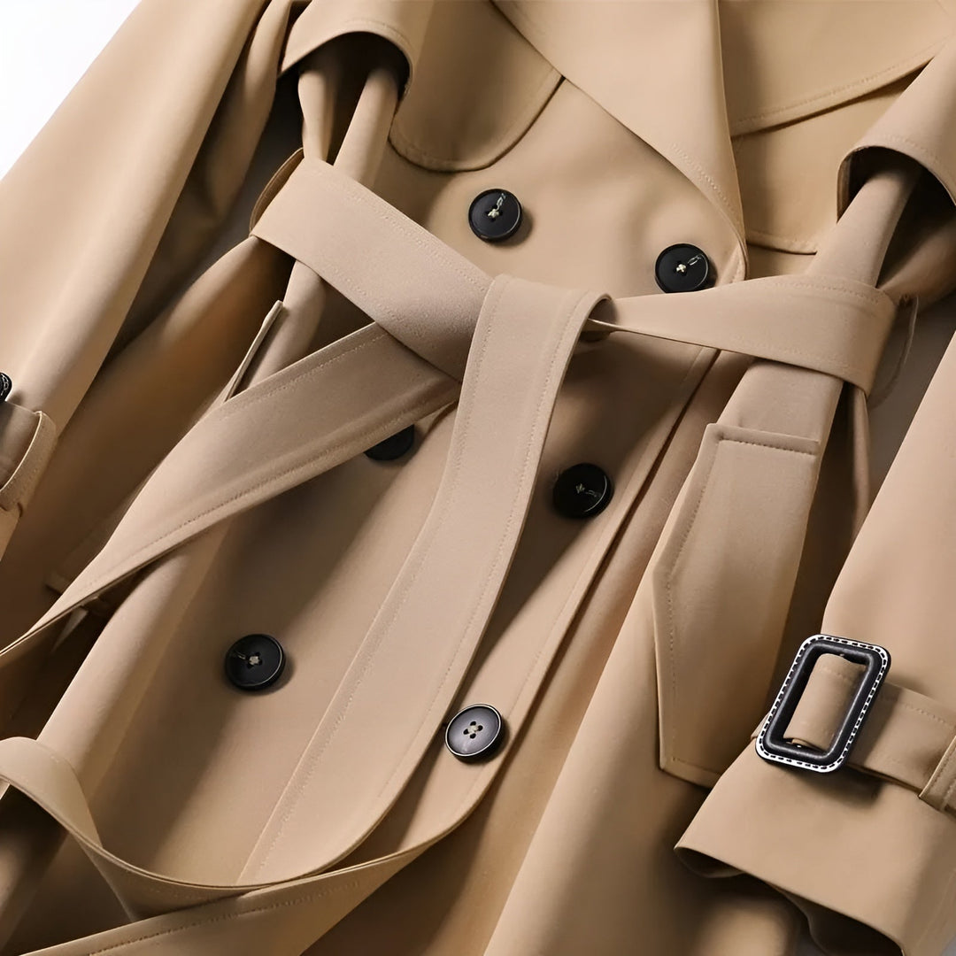 CLARA | DOUBLE BREASTED TRENCH COAT