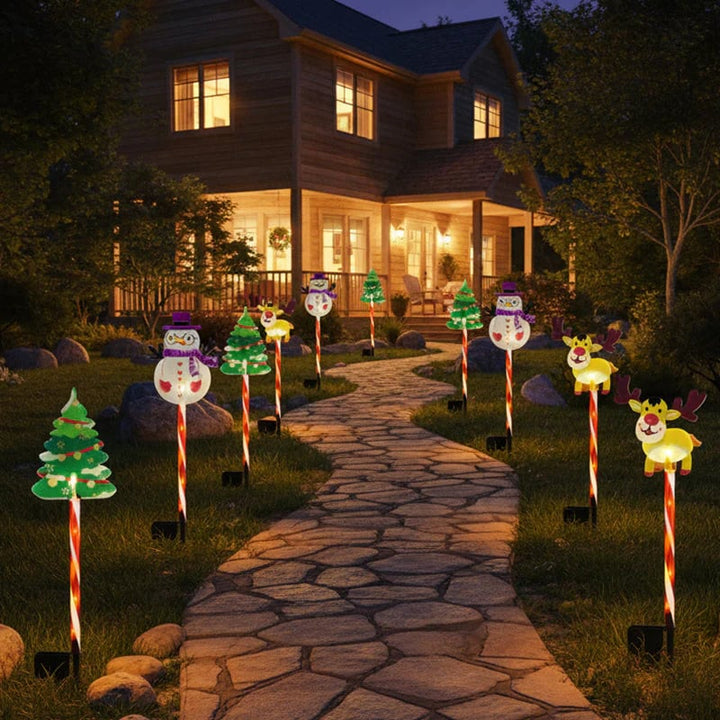 6-PACK OF MOVABLE CHRISTMAS LIGHTS