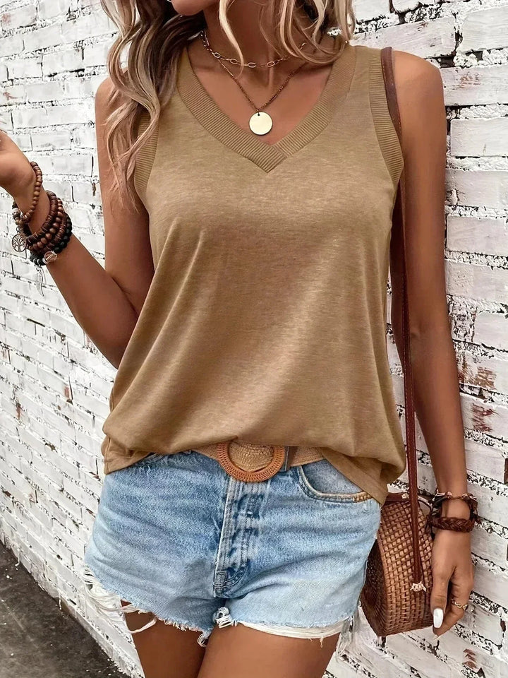 TESSA | V-NECK TOP