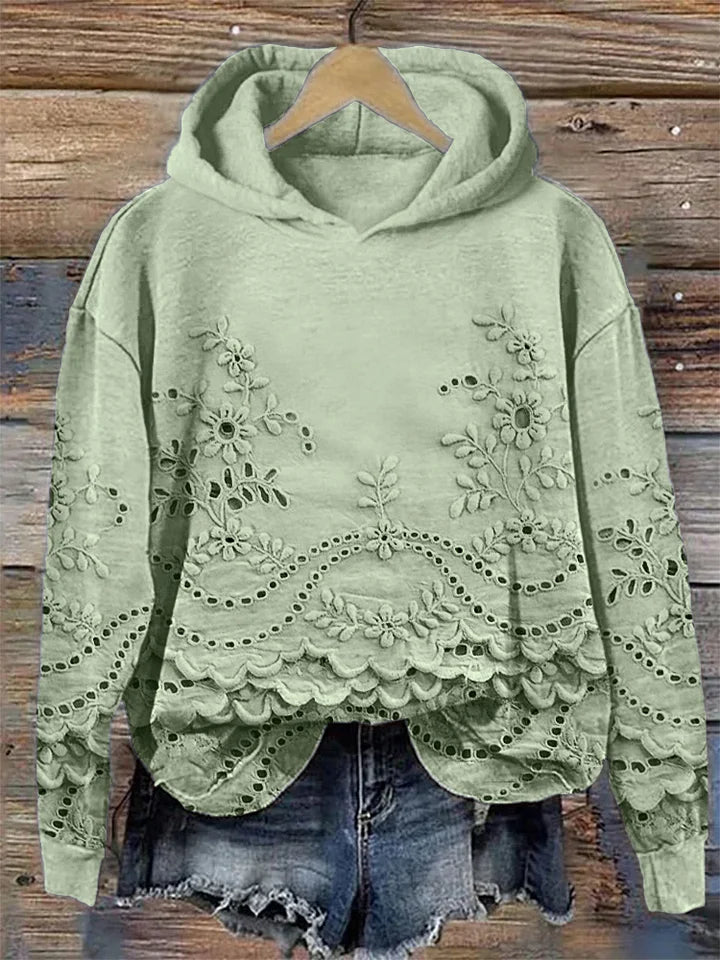 SASCHA | CASUAL HOODIE WITH PRINT