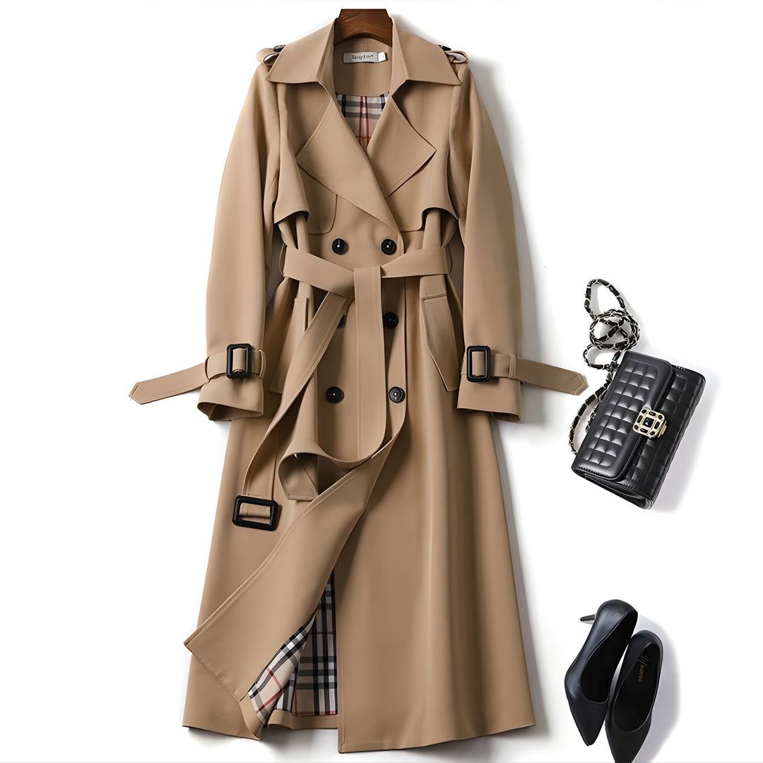 CLARA | DOUBLE BREASTED TRENCH COAT
