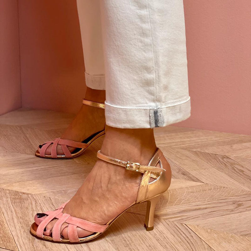 ELEONORA | OPEN-TOE STILETTO HEEL SANDALS