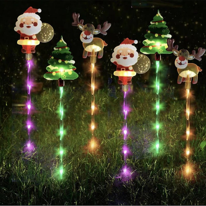 6-PACK OF MOVABLE CHRISTMAS LIGHTS