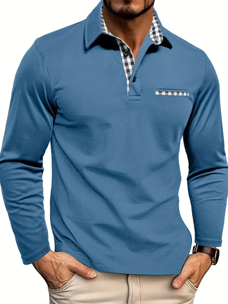 MARCEL | MEN’S LONG-SLEEVE POLO SHIRT