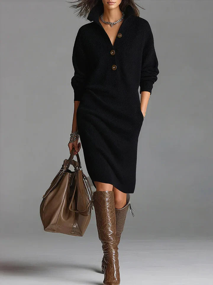 TAYLOR | ELEGANT SWEATER DRESS