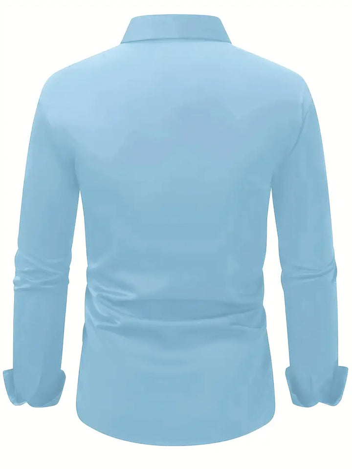 BODEN | MEN'S ELEGANT LONG-SLEEVE POLO