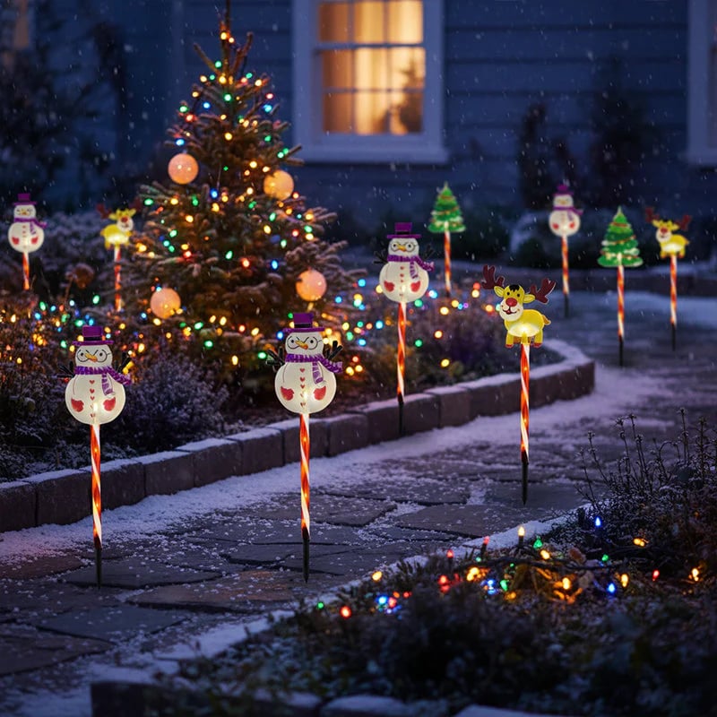 6-PACK OF MOVABLE CHRISTMAS LIGHTS