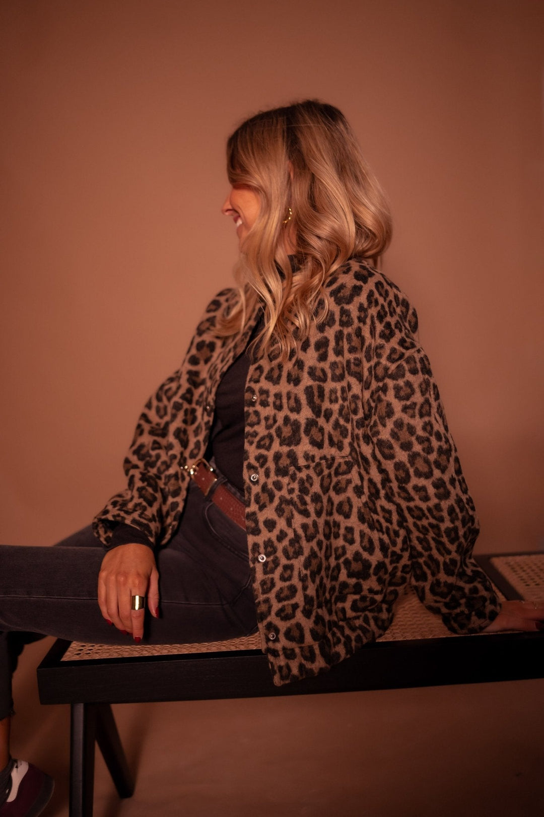 ZARINA | TRENDY LEOPARD PRINT JACKET