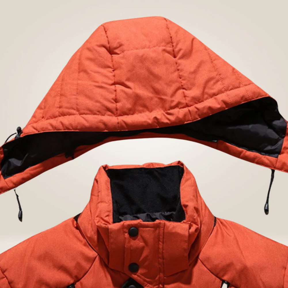 CAMILE | WARM HOODED PUFFER JACKET