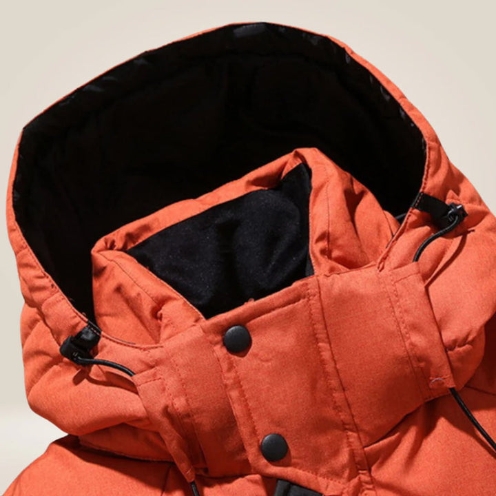 CAMILE | WARM HOODED PUFFER JACKET